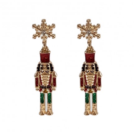 HOLIDAY NUTCRACKER - RED