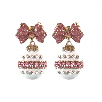 HOLIDAY ORNAMENT - PINK 