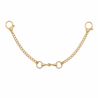 HORSEBIT BAG CHARM - GOLD 