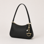 HORSEBIT PEARL BAG CHARM - GOLD 