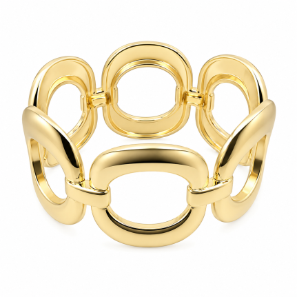 CUFF BANGLE - GOLD 