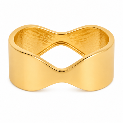 HINGE CUFF - GOLD 