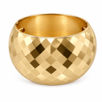 CHUNKY BRACELET BANGLE - GOLD 