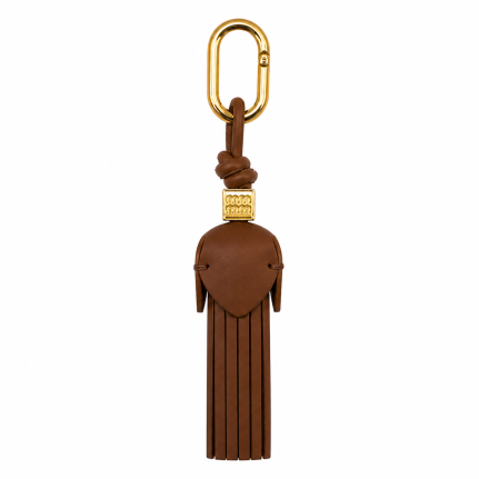TASSEL KEYCHAIN - BROWN 