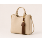 TASSEL KEYCHAIN - BROWN 