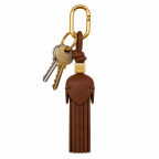 TASSEL KEYCHAIN - BROWN 