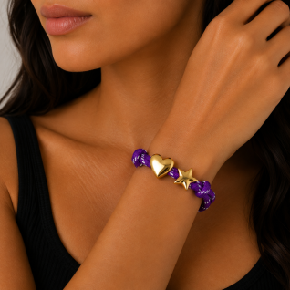 ROPE BRACELET - PURPLE 
