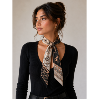 TWILLY SCARF - PINK 