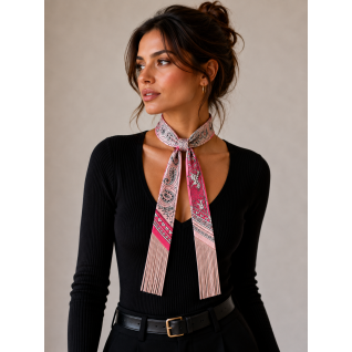 TASSEL TWILLY- HOT PINK 