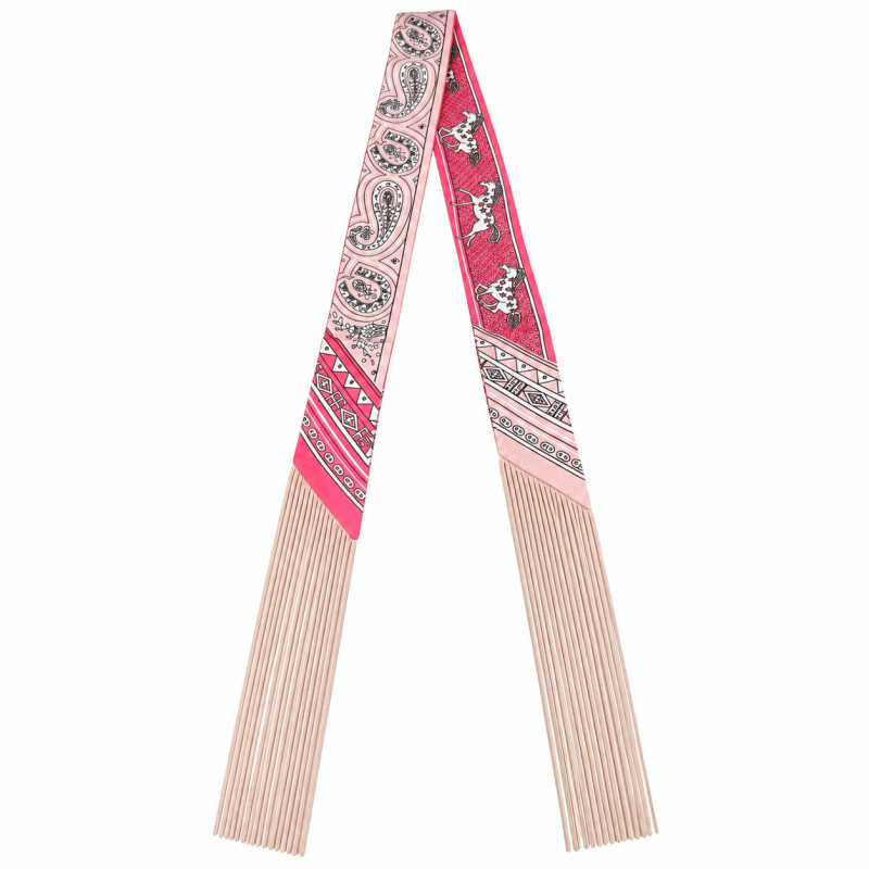 TASSEL TWILLY- HOT PINK 