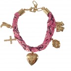 SCARF BRACELET - PINK