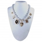 PEARL NECKLACE - GOLD 