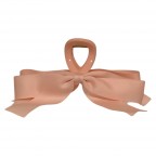 BOW CLAW CLIP - LIGHT PINK 