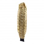  RAFFIA KNOTTED BRIMMED HEADBAND - BEIGE 