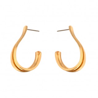 RETRO EARRINGS - GOLD