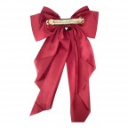 BARRETTE BOW - RED 
