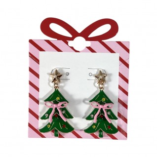 HOLIDAY CHRISTMAS TREE - EARRINGS 