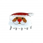 HAIR CLAW CLIP - SANTA CLAUSE 