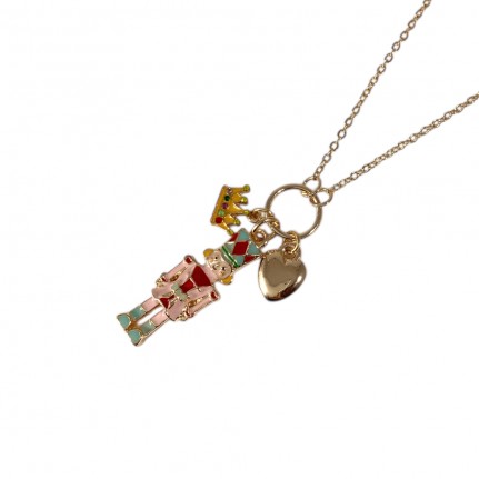 HOLIDAY NUTCRACKER - NECKLACE 