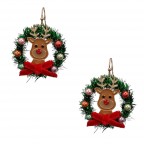 HOLIDAY EARRINGS - REINDEER