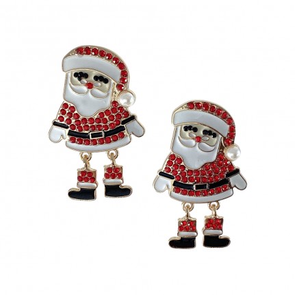 HOLIDAY EARRINGS - SANTA CLAUS 