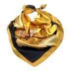 SILK SCARF - MUSTARD 
