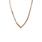SNAKE CHAIN NECKLACE - GOLD