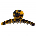 TORTOISE CLAW HAIR CLIP - BROWN