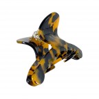 TORTOISE CLAW HAIR CLIP - BROWN