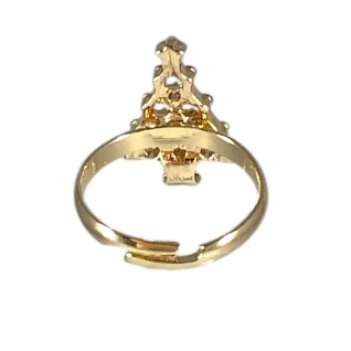 ADJUSTABLE HOLIDAY RING - CHRISTMAS TREE