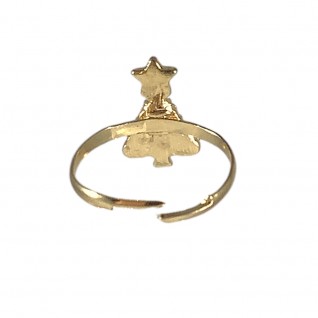 ADJUSTABLE HOLIDAY RING - TREE 