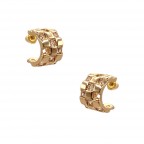 SMALL HOOP EARRINGS - GOLD 