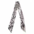 TWILLY SCARF - GREY SNAKE 