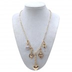HEART CHARM NECKLACE - GOLD 
