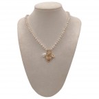 HEART CHARM NECKLACE - GOLD 