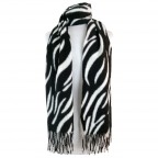 CASHMERE SCARF - ZEBRA