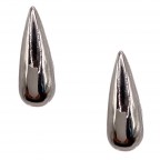 TEAR DROP EARRINGS - SILVER 