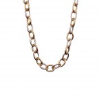 CHAIN TWO TONE NECKLACE - GOLD & SILVER 