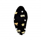 GRADUATION KNOT HEADBAND - 2024 BLACK