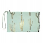 METALLIC CACTUS WRISTLET - IVORY