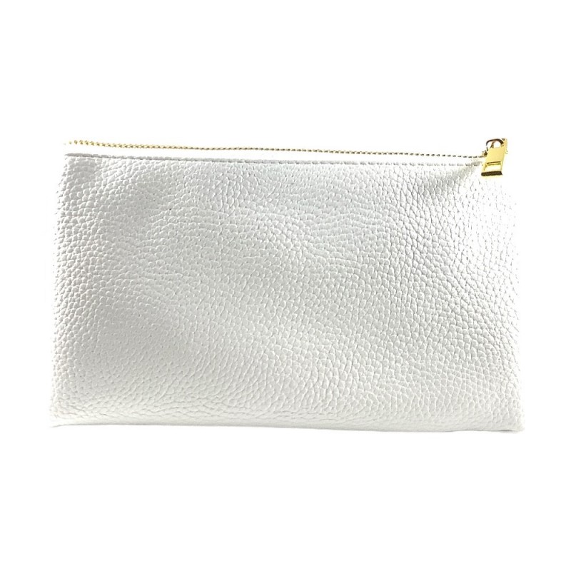 LARGE 5 COMPARTMENT CROSSBODY OR WRISTLET -WHITE