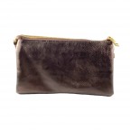 LARGE 5 COMPARTMENT CROSSBODY OR WRISTLET -BRONZE