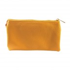 LARGE 5 COMPARTMENT CROSSBODY OR WRISTLET - YELLOW