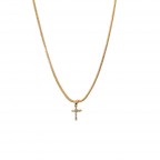 CROSS NECKLACE - SILVER
