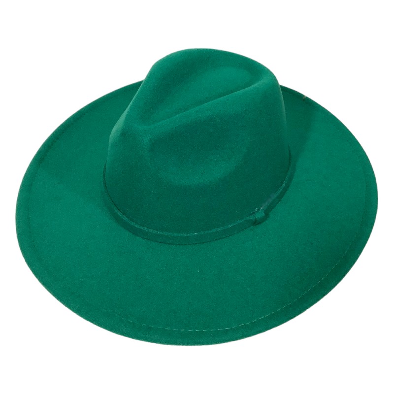RANCHER HAT WITH MATCHING BAND - GREEN
