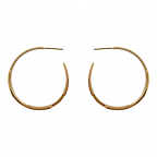 HOOP EARRINGS - MINI RETRO - GOLD 