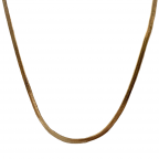 GOLD SNAKE CHAIN THIN NECKLACE 