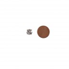 CUBIC ZIRCONIA GOLD DIPPED STUDS - GOLD