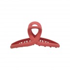 ACRYLIC MATTE CURVED HAIR CLAW CLIP - MAUVE