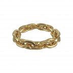 LINK STRETCH BRACELET - GOLD DIPPED